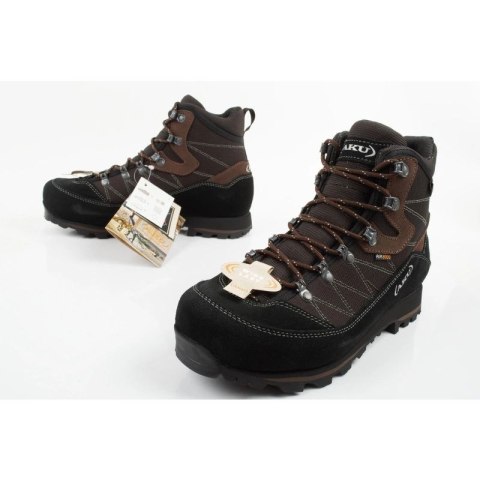 Aku Trekker Gore-tex buty trekkingowe męskie turystyczne za kostkę brązowe