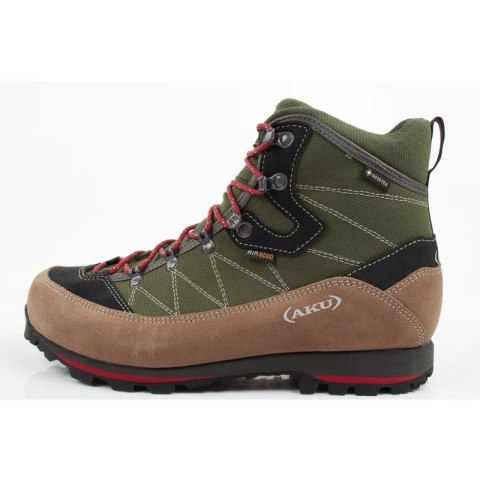 Aku Trekker Gore-tex buty trekkingowe męskie turystyczne za kostkę zielone