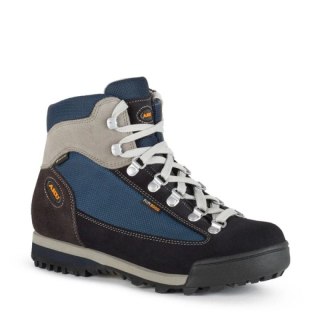 Aku Ultralight Gore-tex buty trekkingowe damskie za kostkę niebieskie