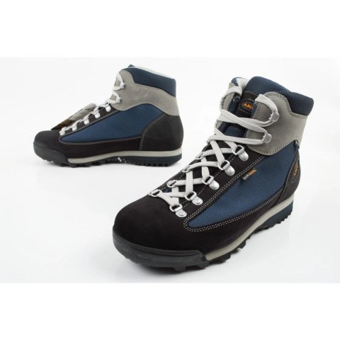 Aku Ultralight Gore-tex buty trekkingowe damskie za kostkę niebieskie