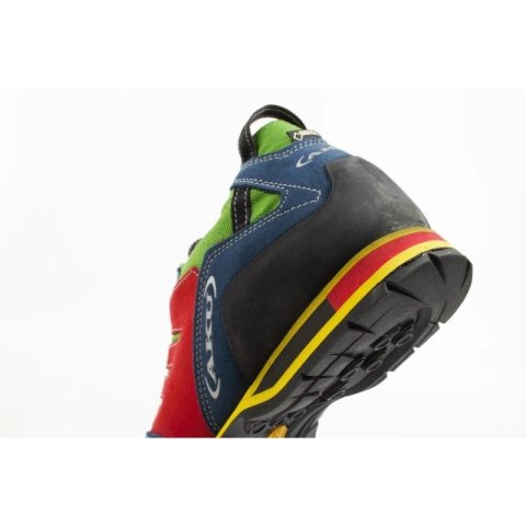 Buty trekkingowe męskie Aku Rock Gore-tex turystyczne wytrzymałe wielokolorowe