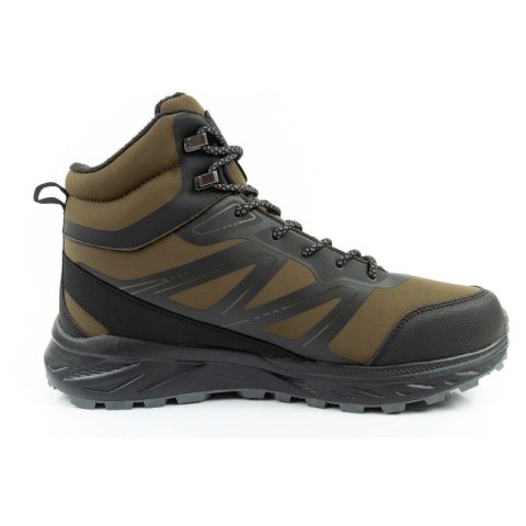 Lee Cooper buty męskie zimowe trekkingowe ocieplane wodoodporne zielone