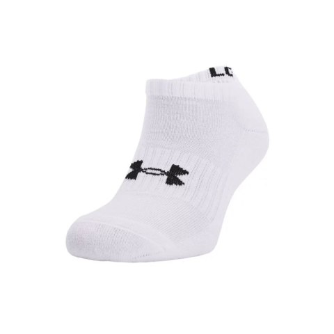 Skarpety Under Armour Core No Show 3Pk 1363241-100 Under Armour