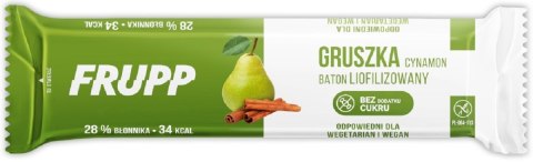 BATON LIOFILIZOWANY GRUSZKA - CYNAMON BEZGLUTENOWY 10 g - CELIKO (FRUPP) CELIKO (batony, galaretki, mieszanki do wypieków)