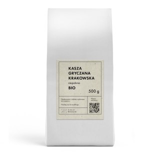 KASZA GRYCZANA KRAKOWSKA NIEPALONA BIO 500 g - THE PLANET THE PLANET (Zakupy przyjazne Ziemi)