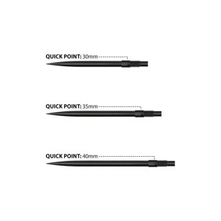 Końcówki Harrows QUICK POINT Black