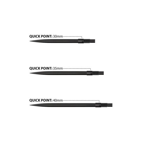 Końcówki Harrows QUICK POINT Black