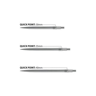 Końcówki Harrows QUICK POINT Silver