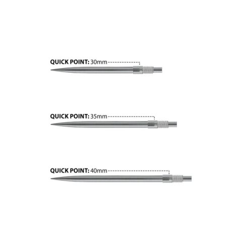 Końcówki Harrows QUICK POINT Silver