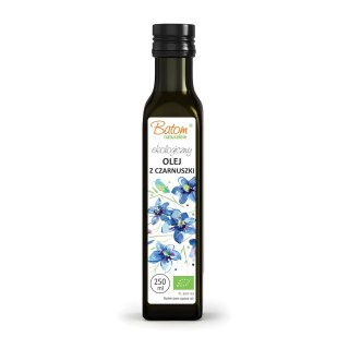 OLEJ Z CZARNUSZKI TŁOCZONY NA ZIMNO BIO 250 ml - BATOM BATOM (oleje, soki, sole kąpielowe)