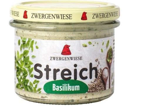 PASTA SŁONECZNIKOWA Z BAZYLIĄ BEZGLUTENOWA BIO 180 g - ZWERGENWIESE ZWERGENWIESE (pasty, musy, sosy)