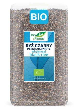 RYŻ CZARNY PEŁNOZIARNISTY BIO 1 kg - BIO PLANET BIO PLANET - seria NIEBIESKA (ryże, kasze, ziarna)