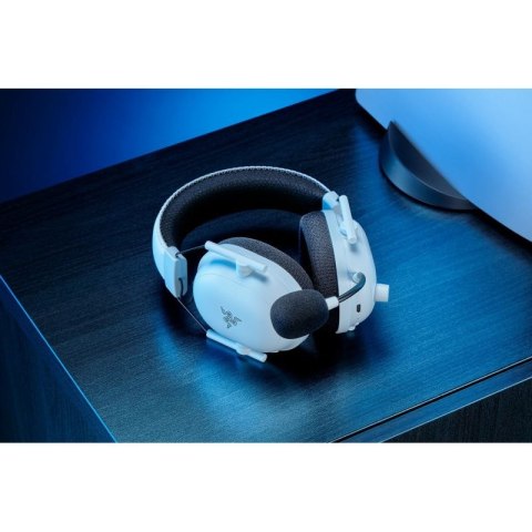Razer BlackShark V2 Pro for PlayStation Zestaw słuchawkowy Bezprzewodowy Opaska na głowę Gaming USB Type-C Bluetooth Biały