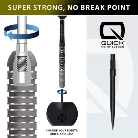 Rzutki Harrows CHIZZY SERIES 4 90% steeltip