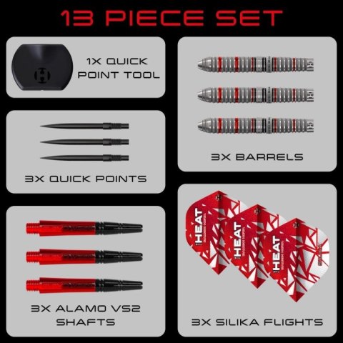 Rzutki Harrows DAMON HETA SERIES 4 90% steeltip