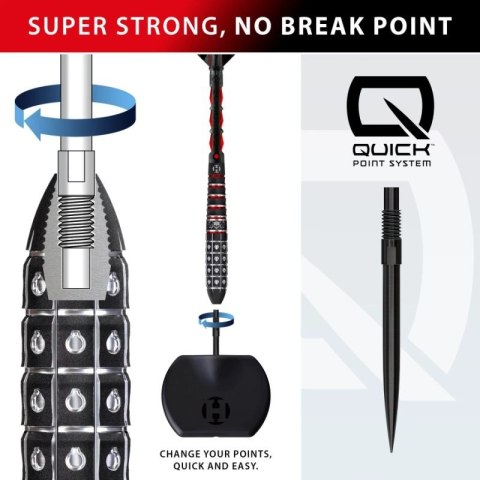 Rzutki Harrows RYAN SEARLE SERIES 3 90% steeltip