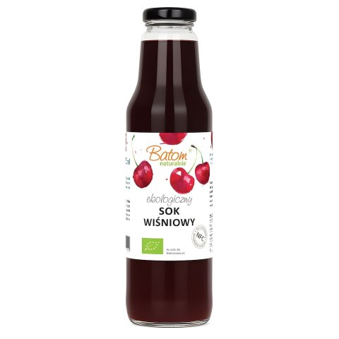 SOK WIŚNIOWY NFC BIO 750 ml - BATOM BATOM (oleje, soki, sole kąpielowe)
