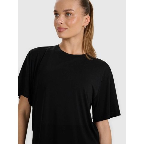 T-shirt oversize z modalem damski 4F 4FRAW25TTSHF3408-20S
