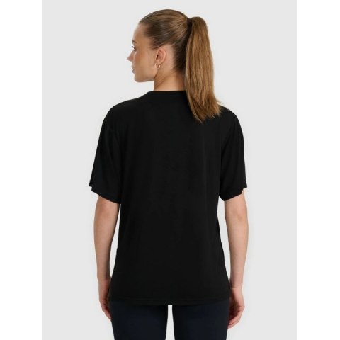 T-shirt oversize z modalem damski 4F 4FRAW25TTSHF3408-20S