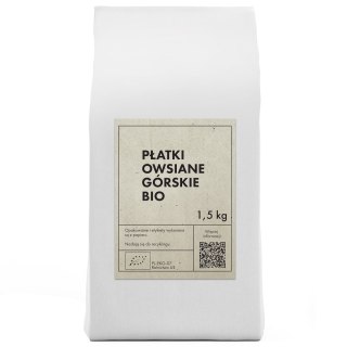 PŁATKI OWSIANE GÓRSKIE BIO 1,5 kg - THE PLANET THE PLANET (Zakupy przyjazne Ziemi)