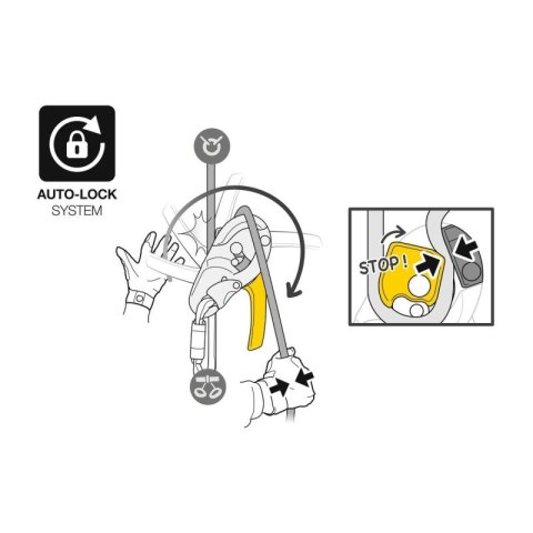 Petzl D021AA00 przyrząd asekuracyjno-zjazdowy