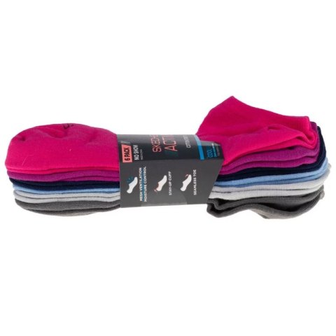 Skechers 6pk Womens No Show Socks S114230-MULT Wielokolorowe 36-40
