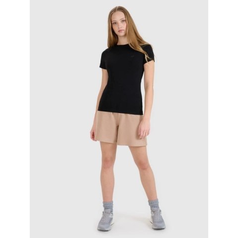 T-shirt slim damski (ZESTAW KOSZULEK 2 SZT.) 4F 4FRMM00TTSHF2709-10S