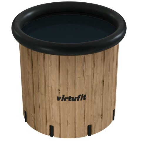 VIRTUFIT WANNA LODOWA XXL - 375 LITRÓW - IMITACJA DREWNA - Z AKCESORIAMI Virtufit