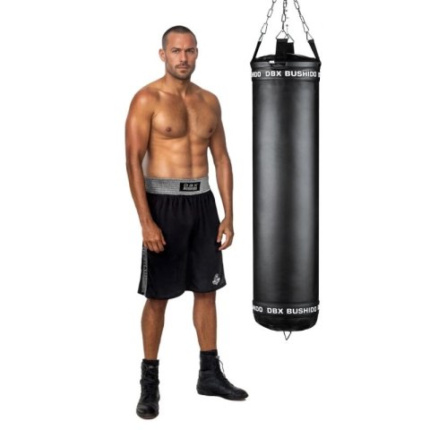Worek bokserski PREMIUM - SBRX Black - Pusty - 130cm | DBX Bushido