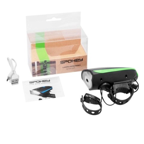 Lampka rowerowa z klaksonem Spokey Raini SPK-942714 Spokey