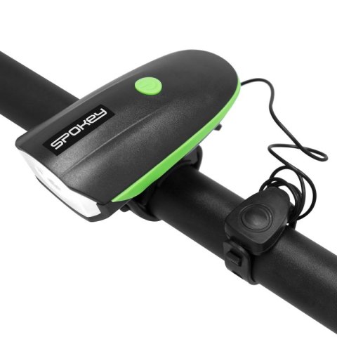Lampka rowerowa z klaksonem Spokey Raini SPK-942714 Spokey