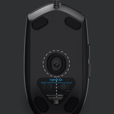 Logitech Mysz G203 Lightsync