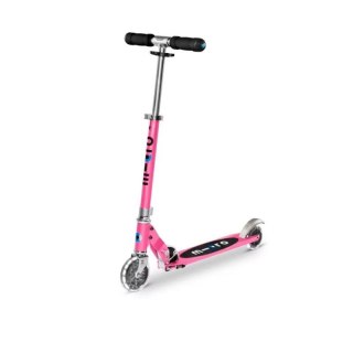 Micro Hulajnoga Sprite Pink LED