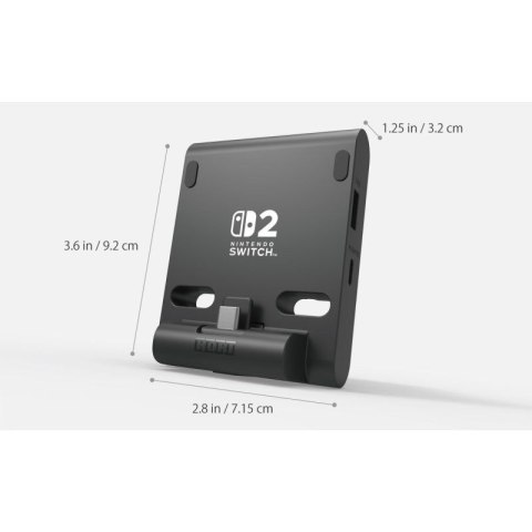 Podstawka USB podwójna PlayStand dla Nintendo Switch 2 - Dark Grey