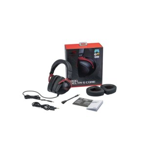 ASUS ROG Delta S Core Zestaw słuchawkowy Przewodowa Opaska na głowę Gaming Czarny