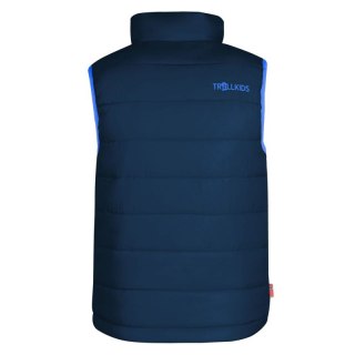 Kamizelka ultralekka dziecięca dla chłopca/dziewczynki Trollkids Kids Trondheim Vest navy/medium blue (511-117)