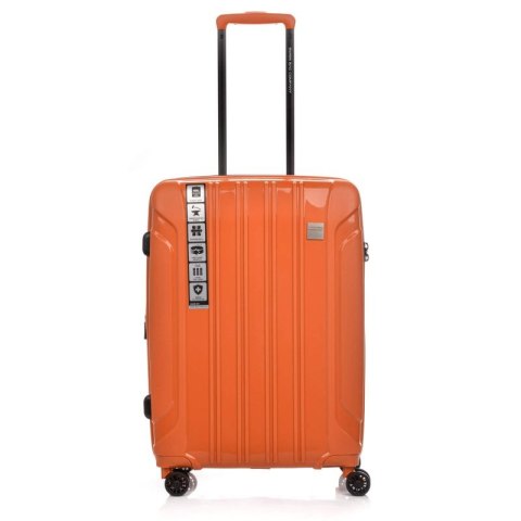 Duża Walizka SwissBags Tourist 77cm Pomarańczowy