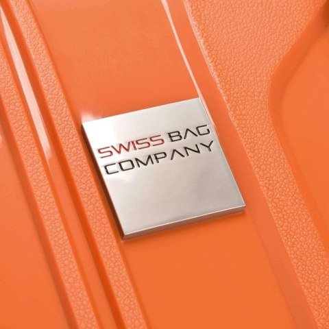 Duża Walizka SwissBags Tourist 77cm Pomarańczowy