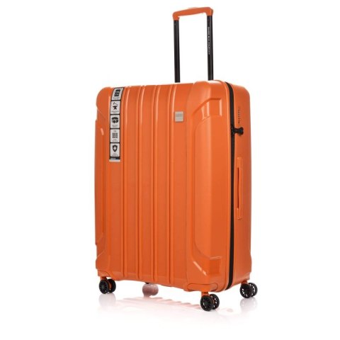 Duża Walizka SwissBags Tourist 77cm Pomarańczowy