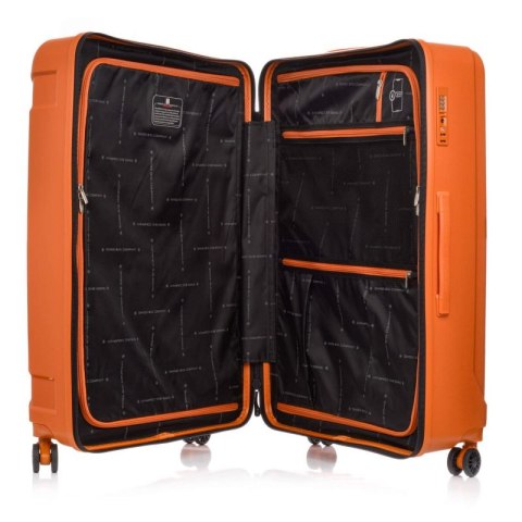 Duża Walizka SwissBags Tourist 77cm Pomarańczowy