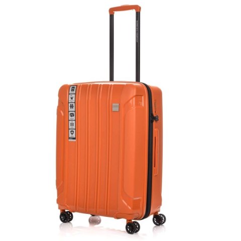Duża Walizka SwissBags Tourist 77cm Pomarańczowy