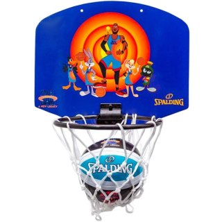 Tablica do koszykówki Mini Spalding Space Jam Tune Squad fioletowo-pomarańczowa 79005Z Spalding