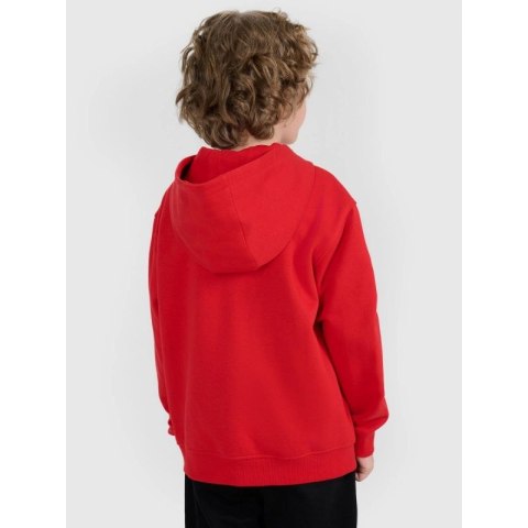 Bluza dresowa rozpinana z kapturem chłopięca 4F 4FJRAW25TSWSM2488-62S