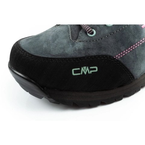 CMP Alcor buty damskie trekkingowe skóra trwałe wodoodporne za kostkę szare
