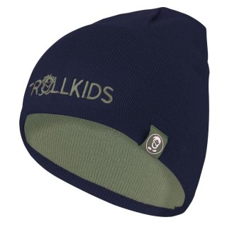 Czapka zimowa dziecięca Trollkids Kids Troll Beanie dzianinowa dziewczęca/chłopięca zielona (920-335) Trollkids