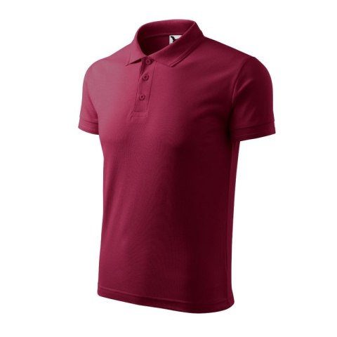 Koszulka polo męska Pique Polo (garnet) Malfini