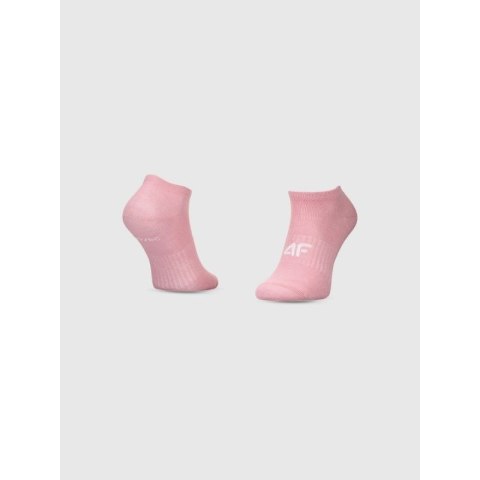 Skarpetki casual przed kostkę dziewczęce (ZESTAW 3 szt.) 4F 4FJWMM00USOCF496-93S
