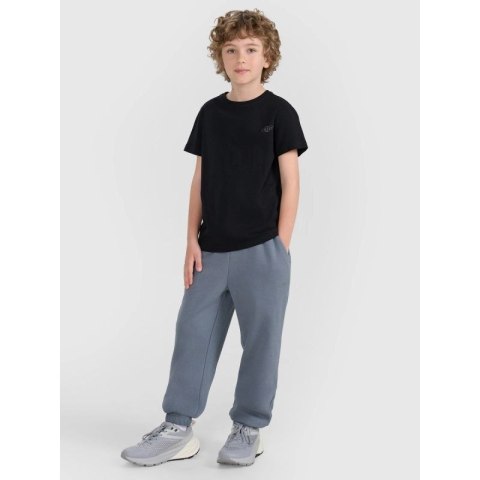 T-shirt regular gładki (ZESTAW 2 szt.) dziecięcy 4F 4FJRAW25TTSHU3157-93S