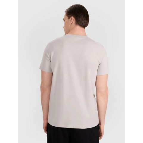 T-shirt regular z nadrukiem siatkarskim męski 4F 4FRAW25TTSHM3318-27S