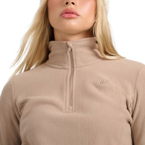 Bluza polarowa damska 4F F069 jasny brąz 4FWAW25UFLEF069 82S 4f